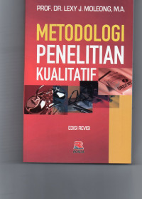 Metodologi penelitian kualitatif