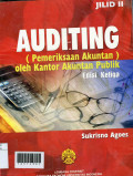 Auditing (pemeriksaan Akuntan) Oleh kantor akuntan publik