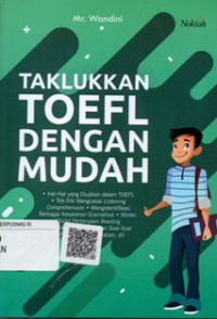 Taklukkan  Toelf Dengan Mudah