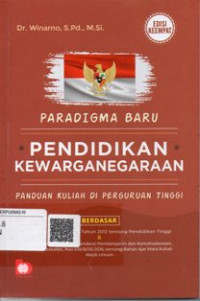 Paradigma Baru Pendidikan Kewarganegaraan Panduan Kuliah di perguruan tinggi