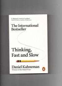 Thinking, fast and slow