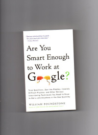 Are you smart enough to work at google?